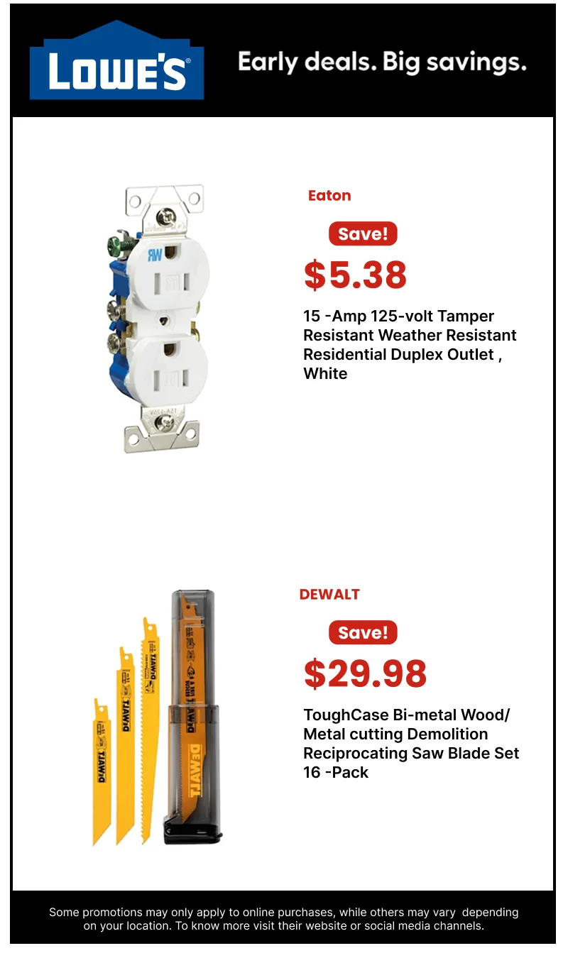 Weekly ad Early Black Friday from October 30 to November 17 2025 - Page 11