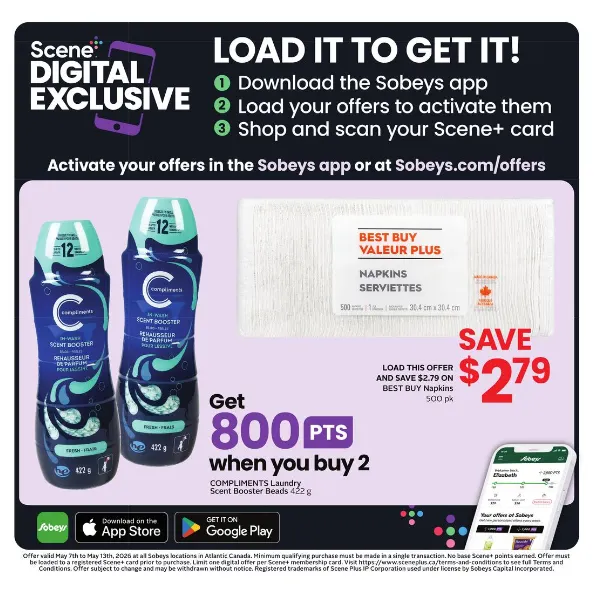  Sobeys Sales from May 7 to May 13 2026 - flyer page 12