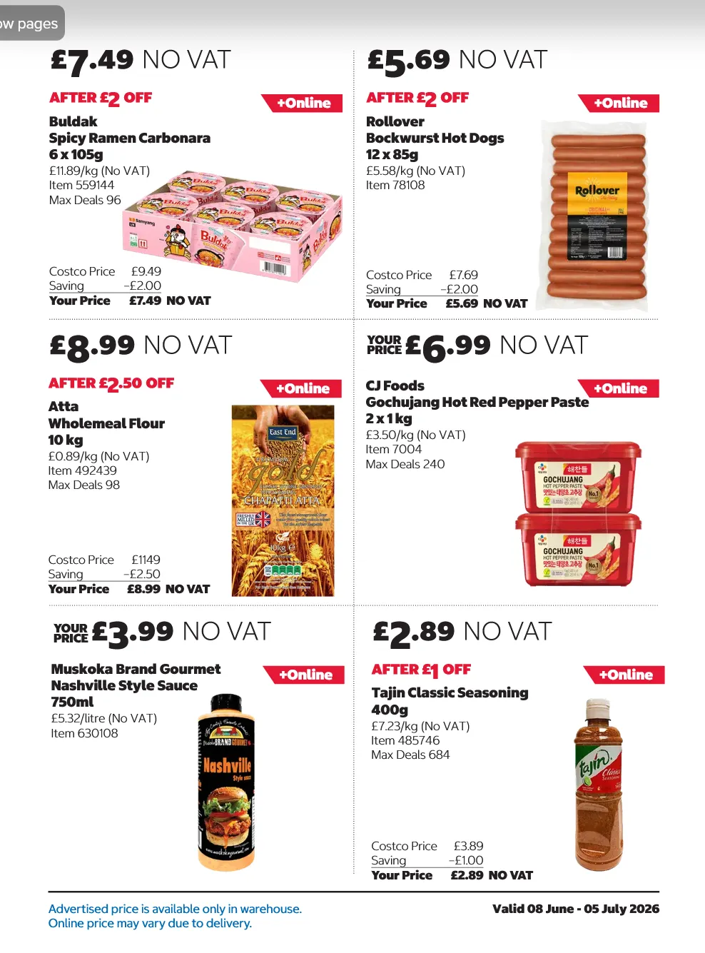Costco Offers from 22 June to 5 July 2026 - Catalogue Page 9