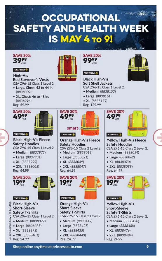 Princess Auto Sales from May 5 to May 17 2026 - flyer page 12