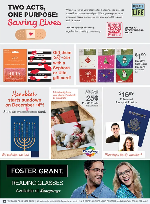 Weekly ad Kinney Drugs Sales from December 7 to December 13 2025 - Page 12