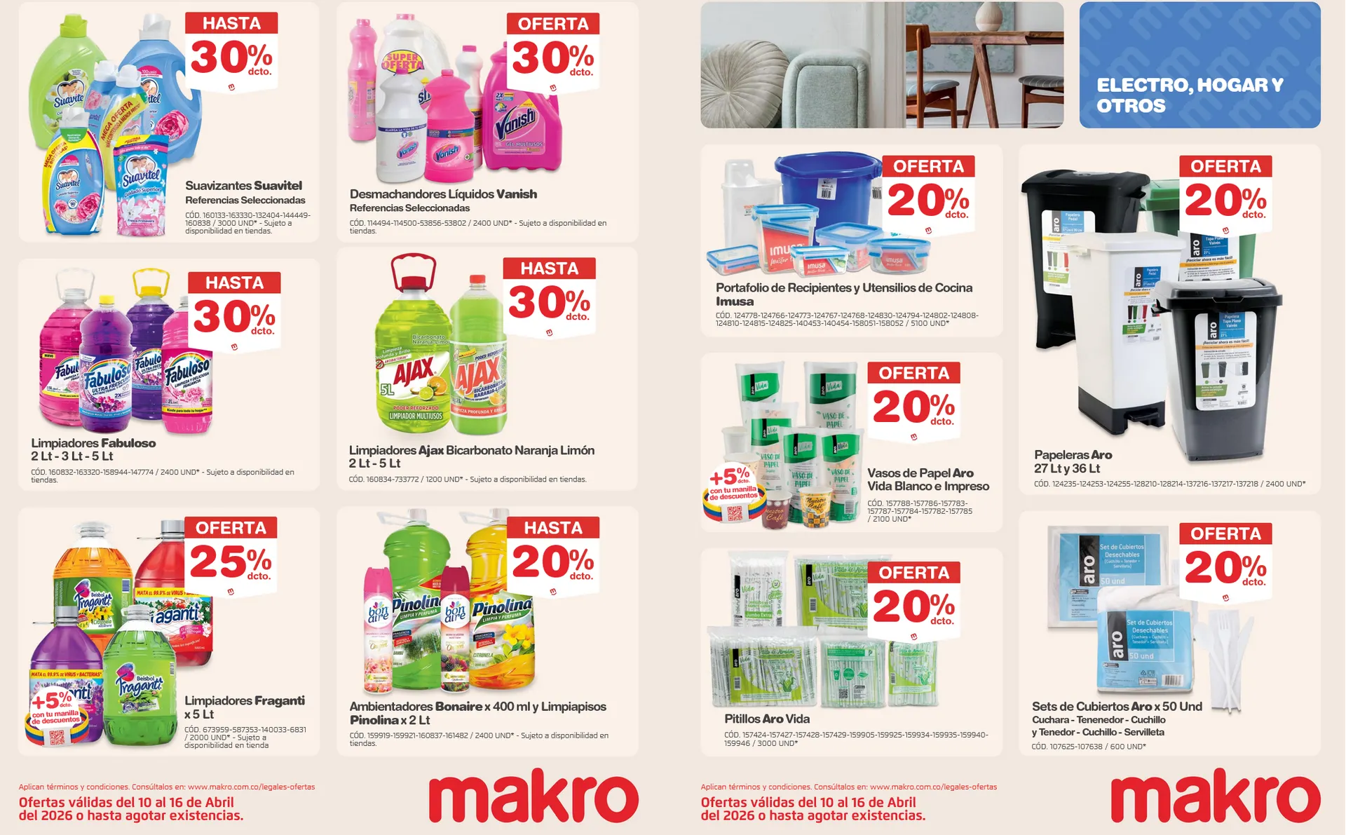 Catalogo de Makro Ofertas 10 de abril al 16 de abril 2026 - Pag 12