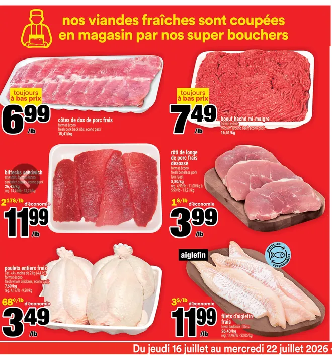 Super C Sales from July 16 to July 22 2026 - flyer page 12