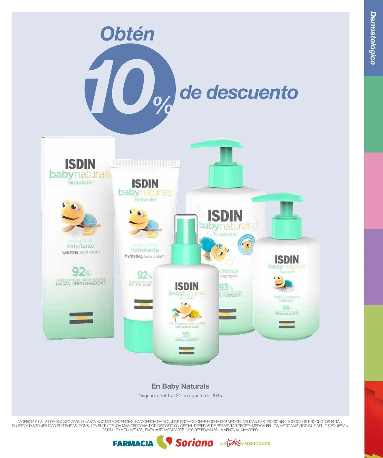 Catálogo de Soriana Ofertas Farmacia del Mes 1 de agosto al 31 de agosto 2025 - Pagina 12