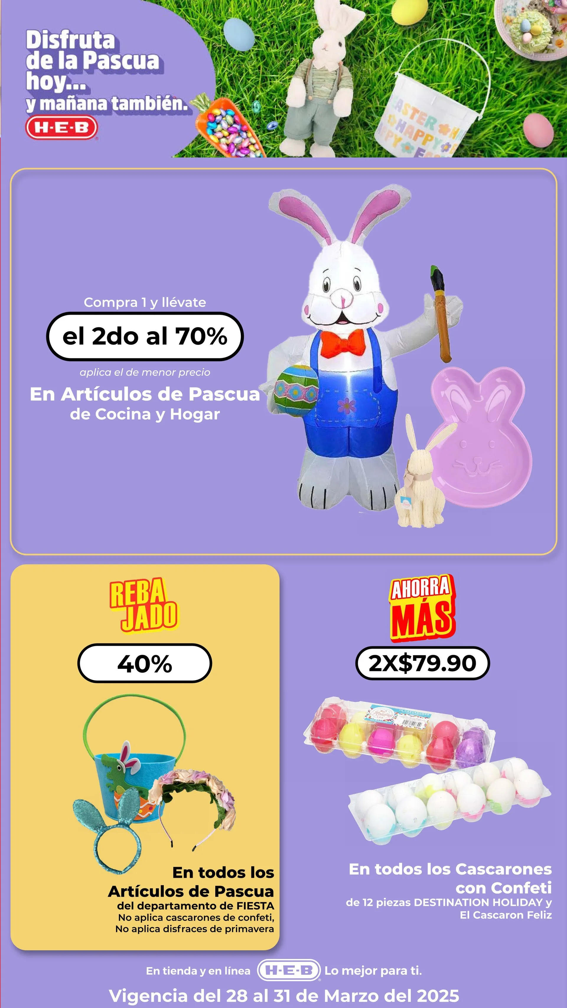 Catálogo de H-E-B Ofertas 28 de marzo al 11 de abril 2025 - Pagina 12