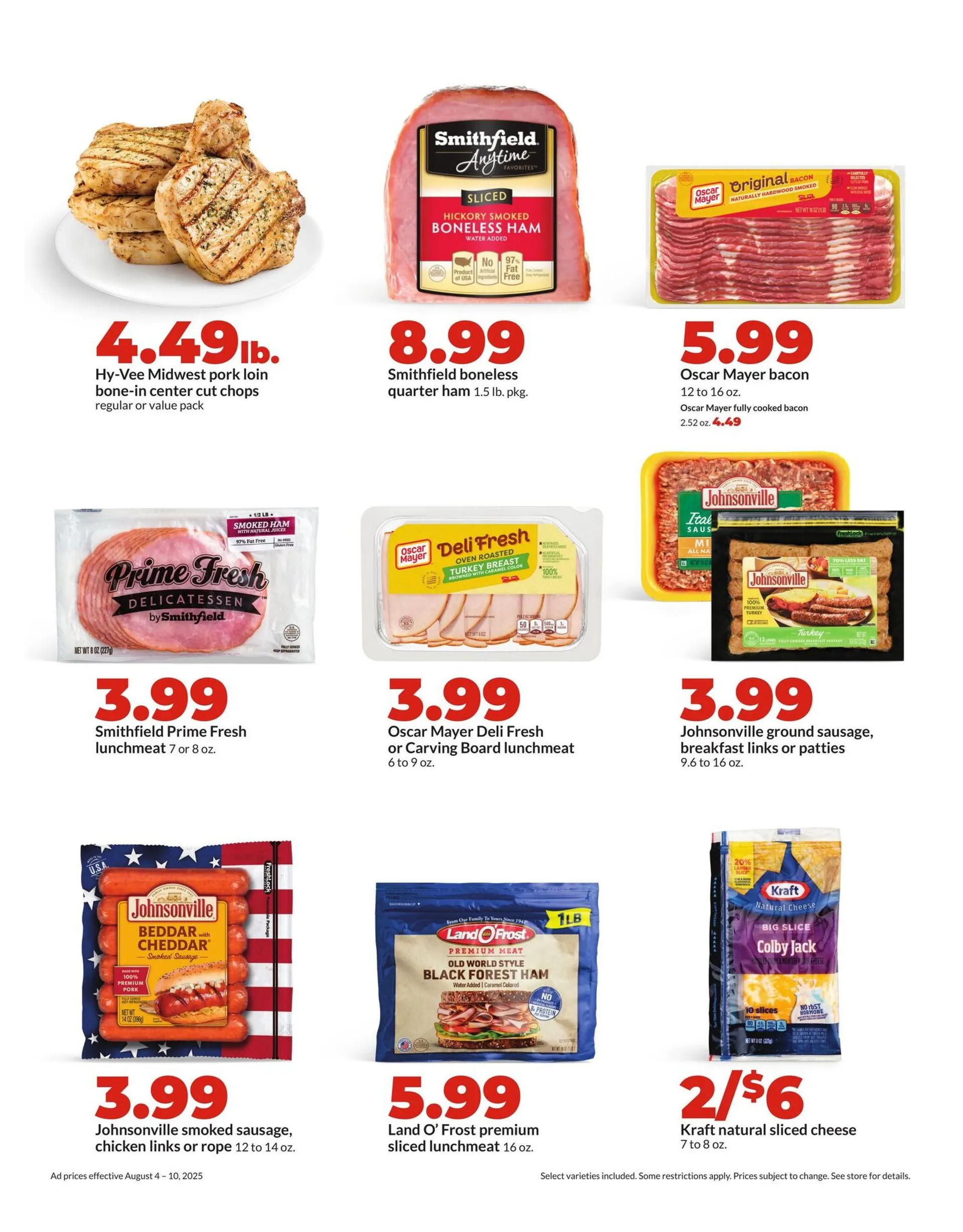 Weekly ad HyVee Sales from August 4 to August 11 2025 - Page 12
