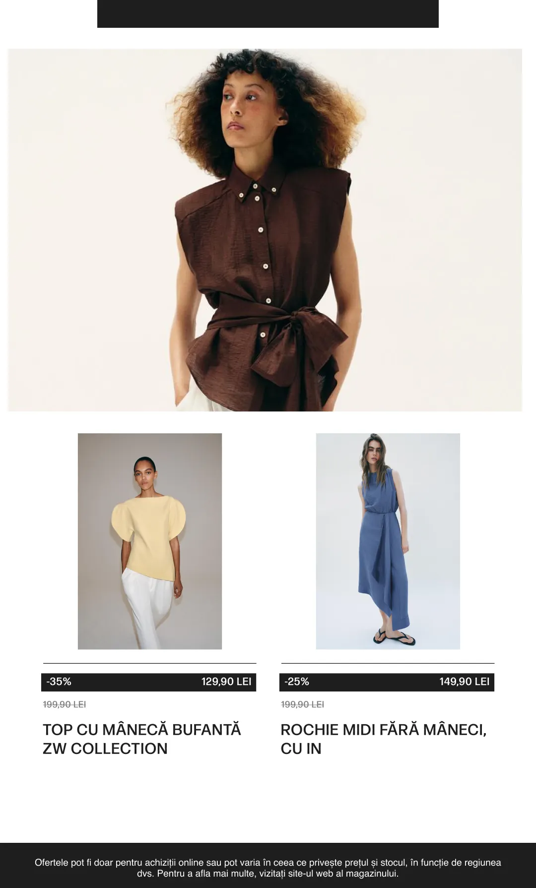 Catalog ZARA de la 26 iunie până la 10 iulie 2026 - Revista Pagina 12