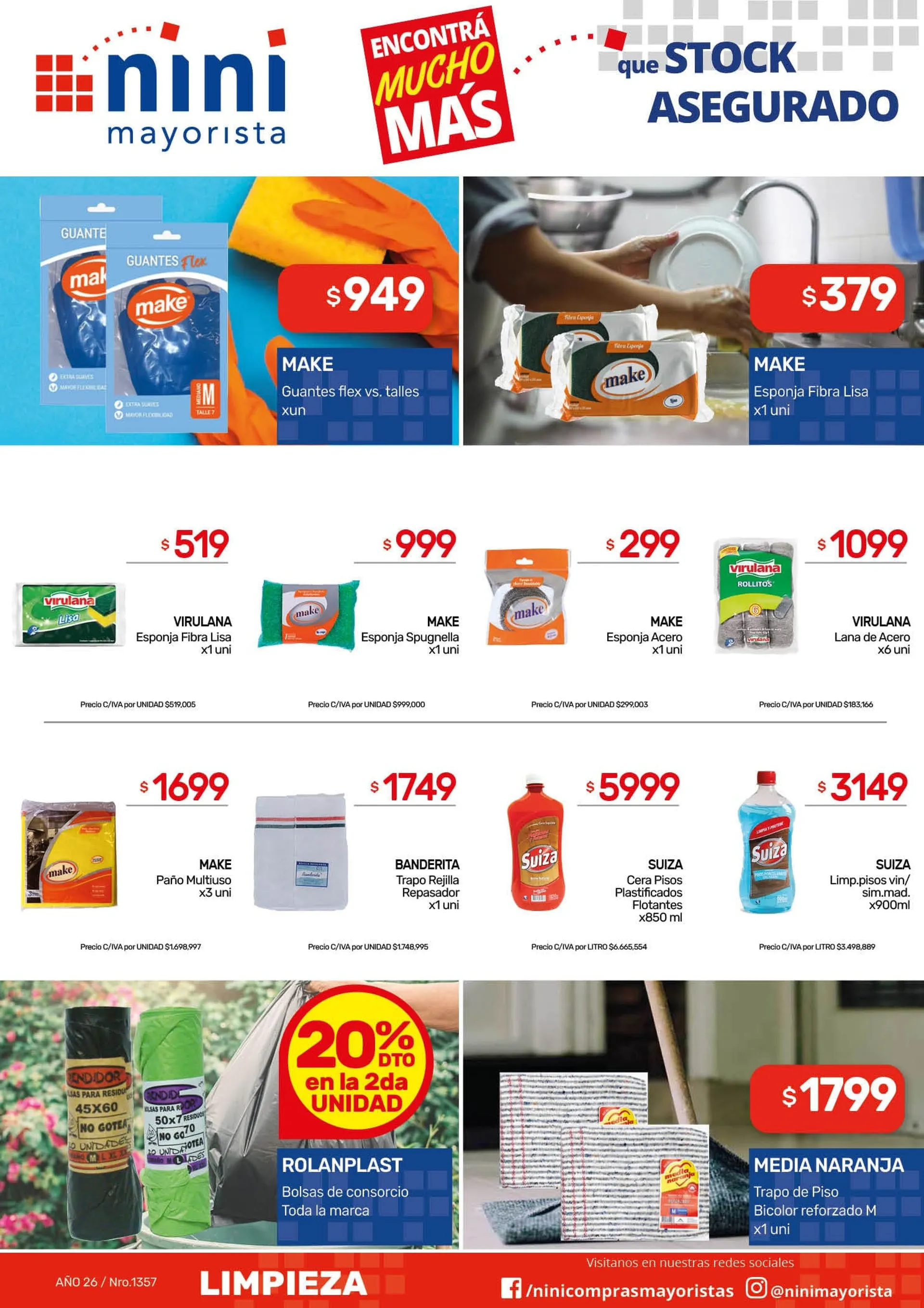 Ofertas de  Nini Mayorista Ofertas 27 de abril al 3 de mayo 2026 - Página 12 del catálogo