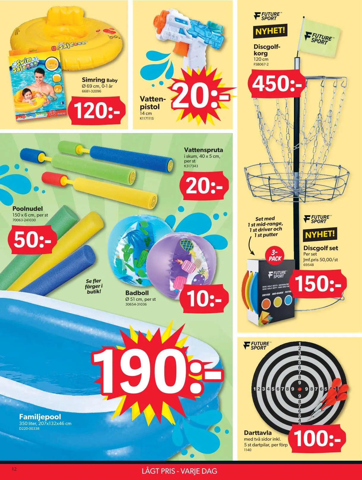 DollarStore erbjudanden från 16 juni till 4 juli 2025 - Reklamblad sidor 12