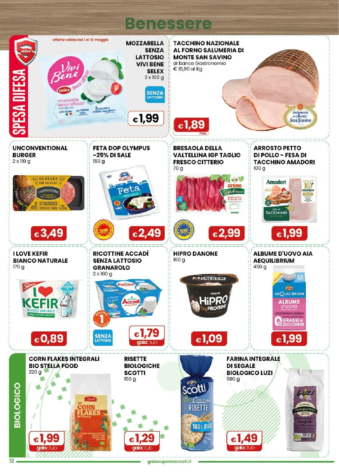  Volantini Gala Supermercati da 6 maggio a 19 maggio di 2026 - Pagina del volantino 12