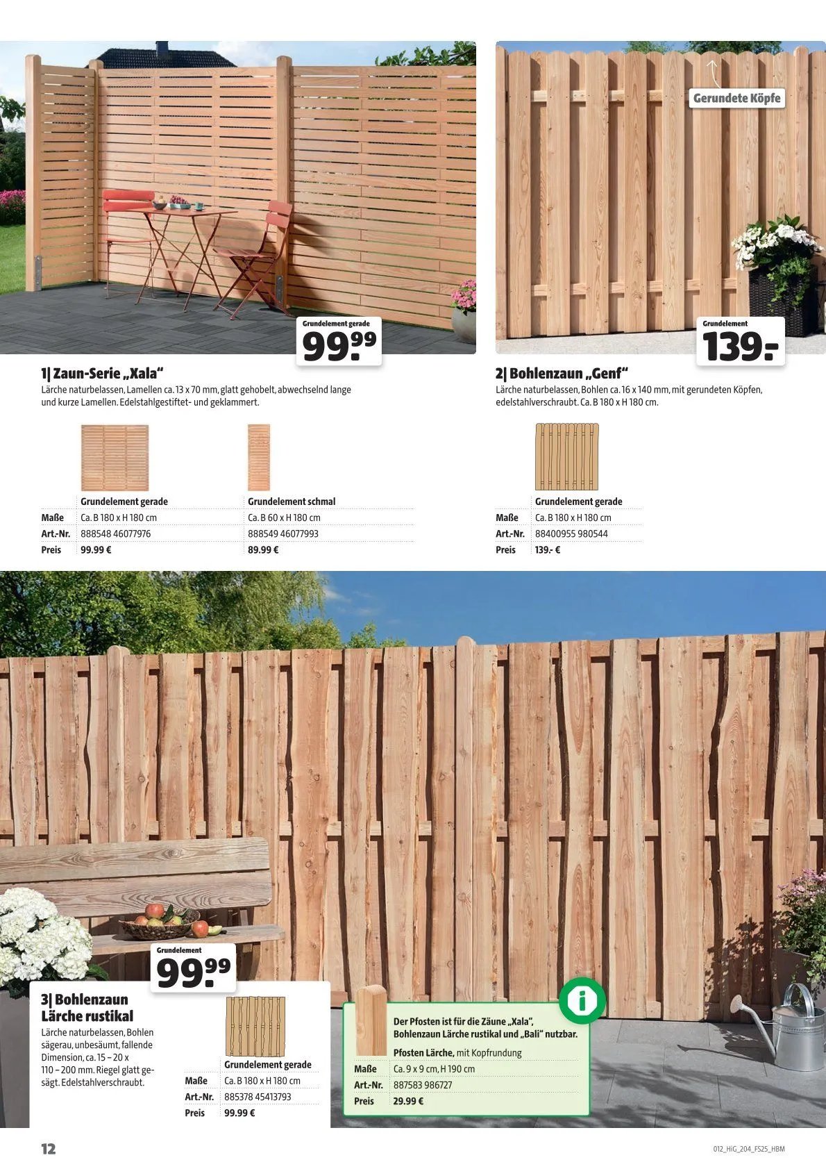 Hagebau Prospekt von 21. Mai bis 31. Dezember 2025 - Prospekt seite 12