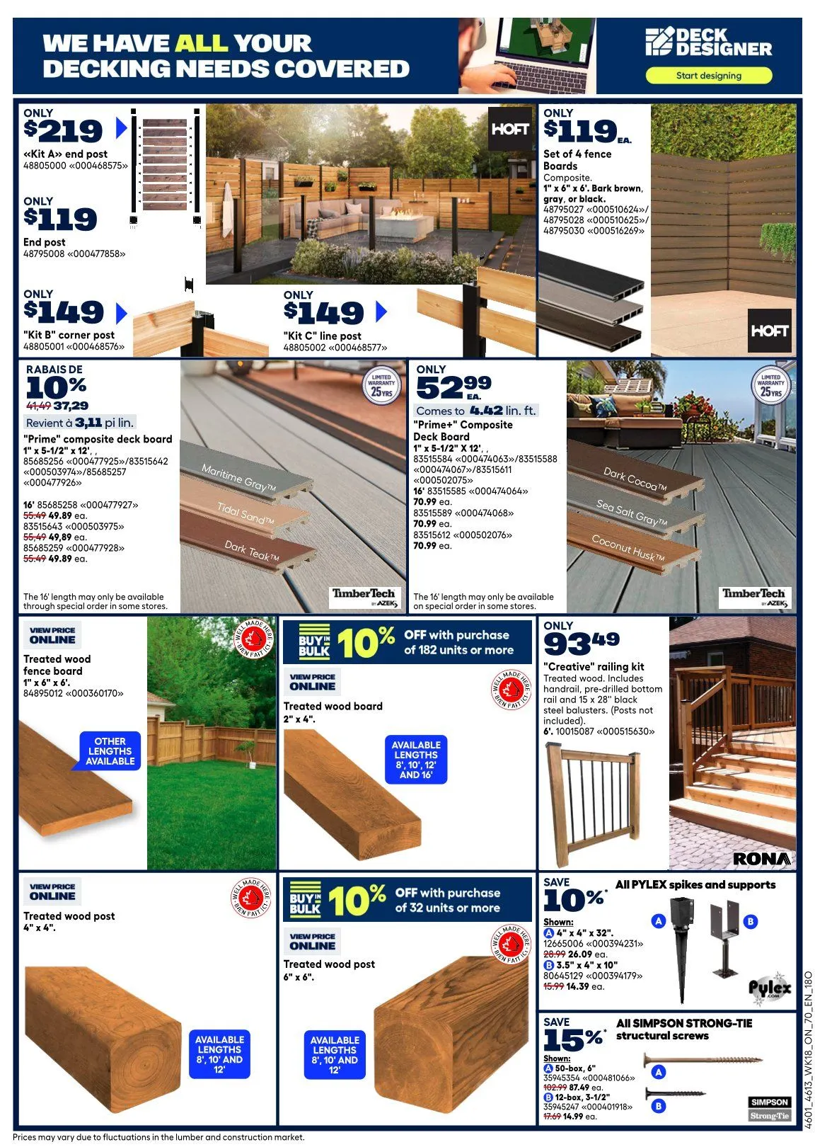 RONA Sales from May 28 to June 3 2026 - flyer page 12