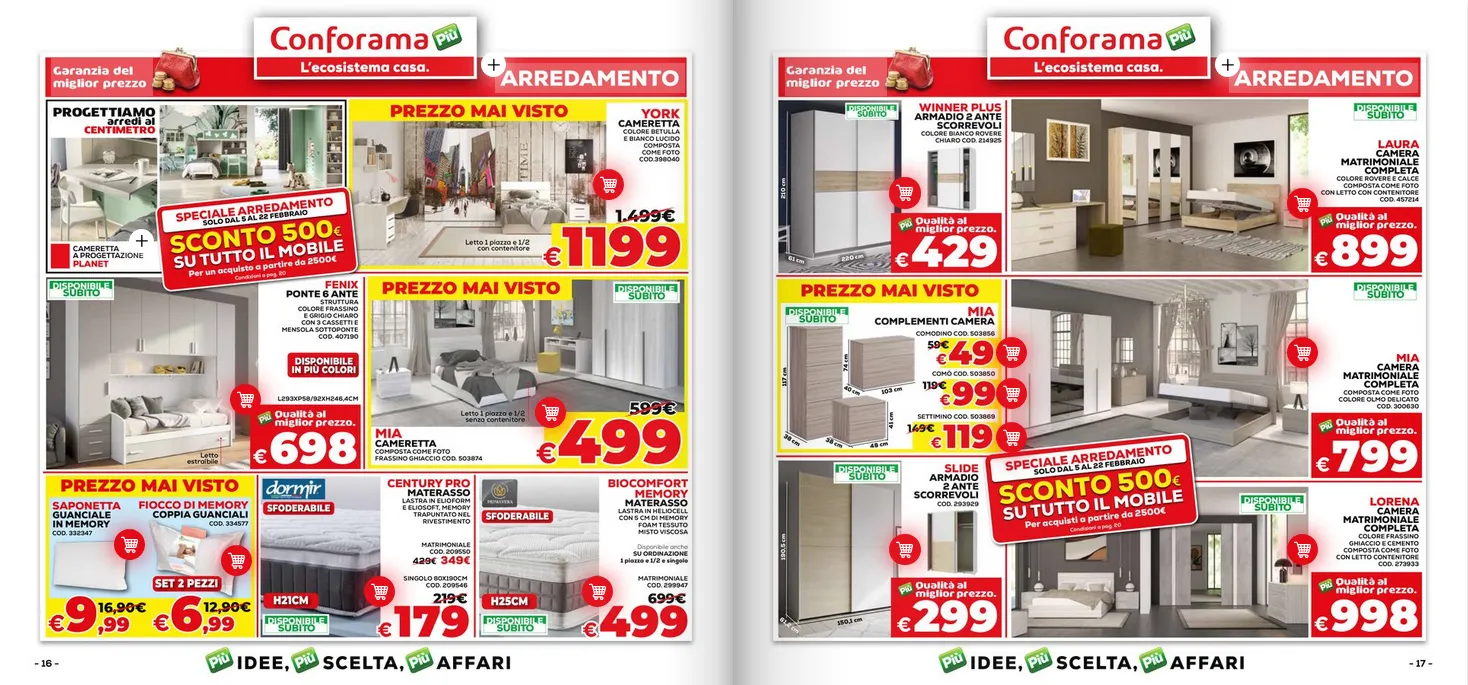 Volantini Conforama da 5 febbraio a 22 febbraio di 2026 - Pagina del volantino 12