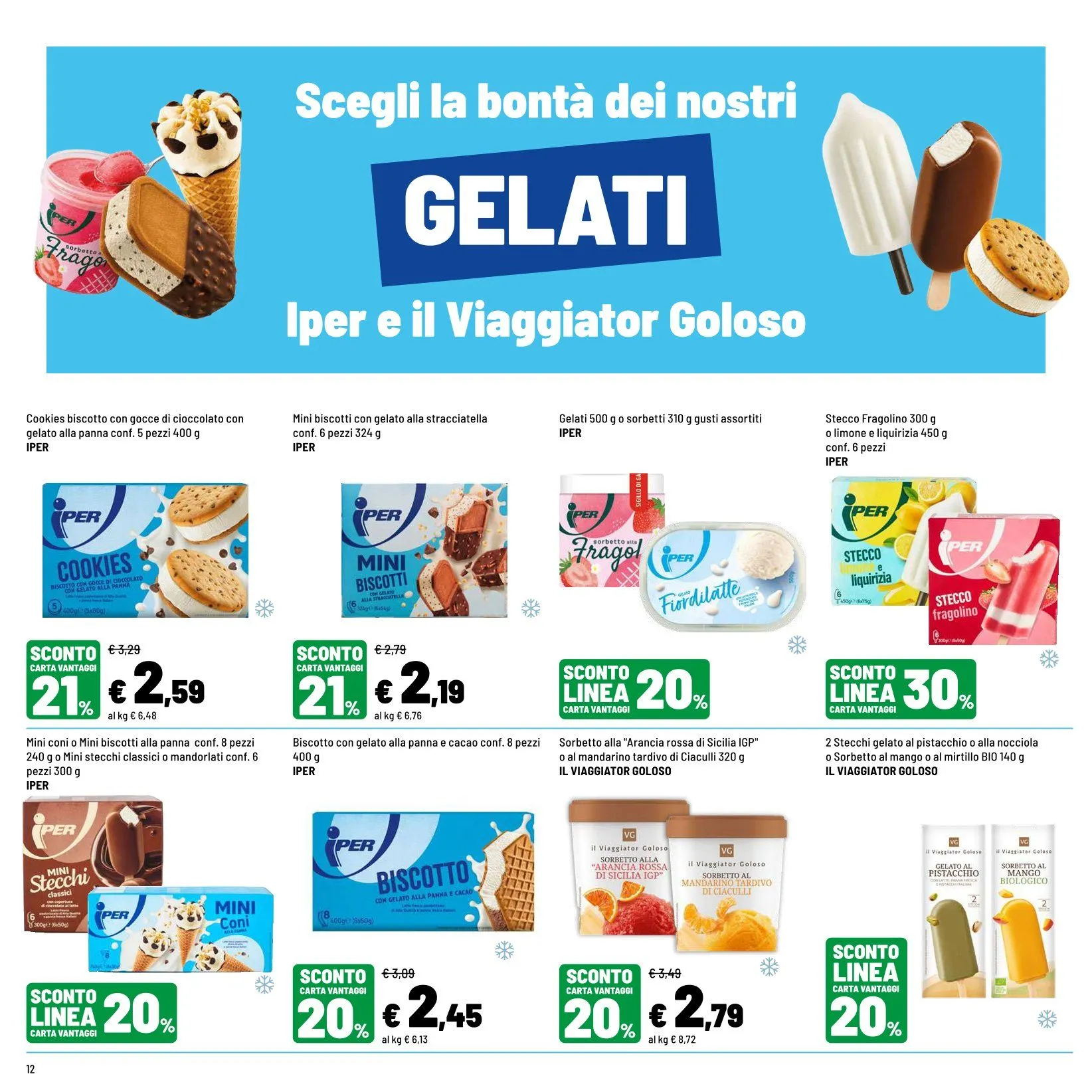 Volantini Iper, La grande i da 12 giugno a 21 giugno di 2026 - Pagina del volantino 12