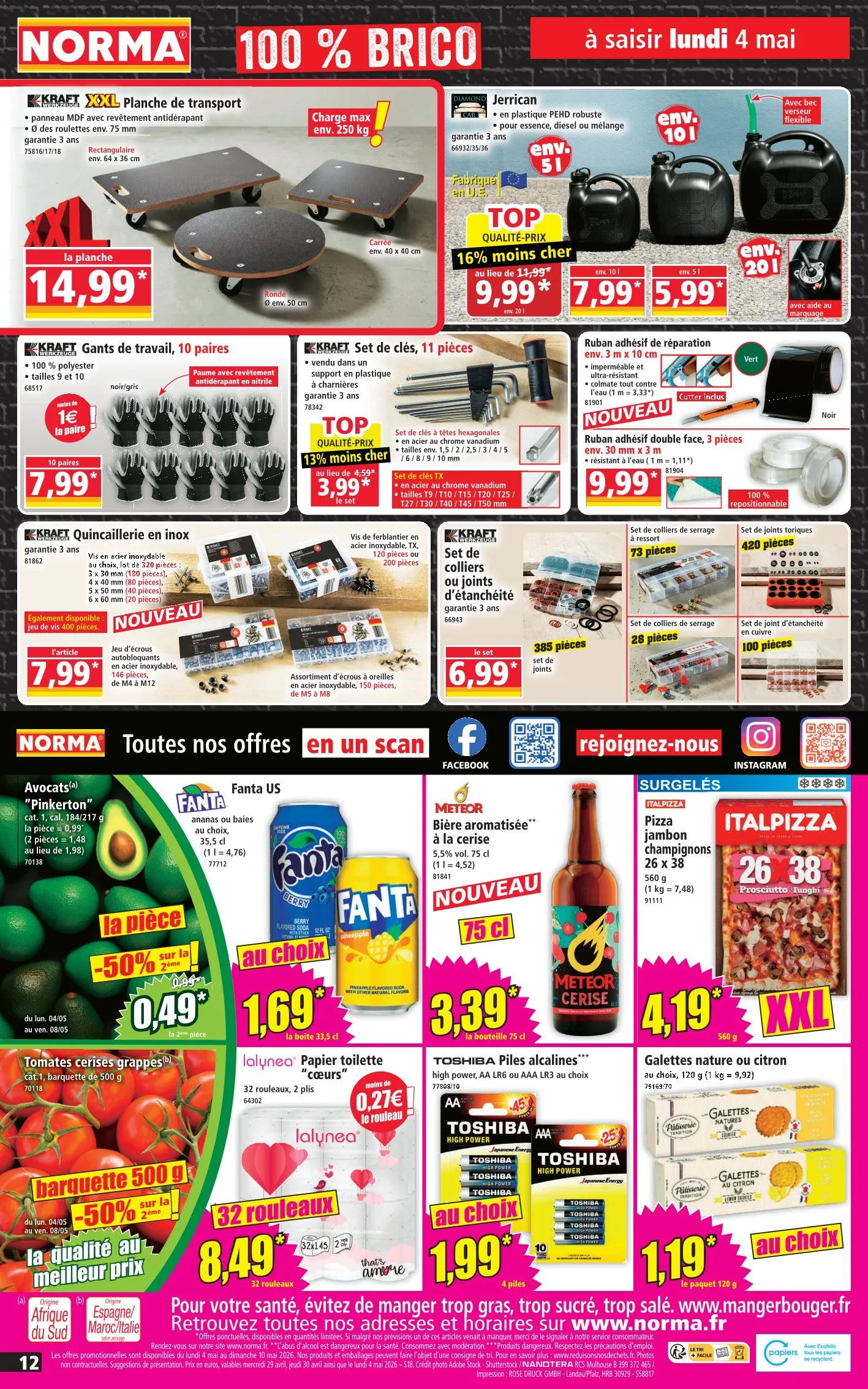 Norma Catalogue du 29 avril au 3 mai 2026 - Catalogue page 12