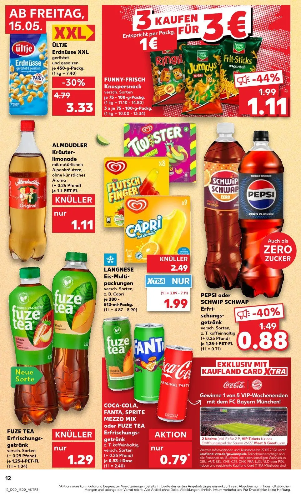  Kaufland Prospekte  von 15. Mai bis 20. Mai 2026 - Prospekt seite 12