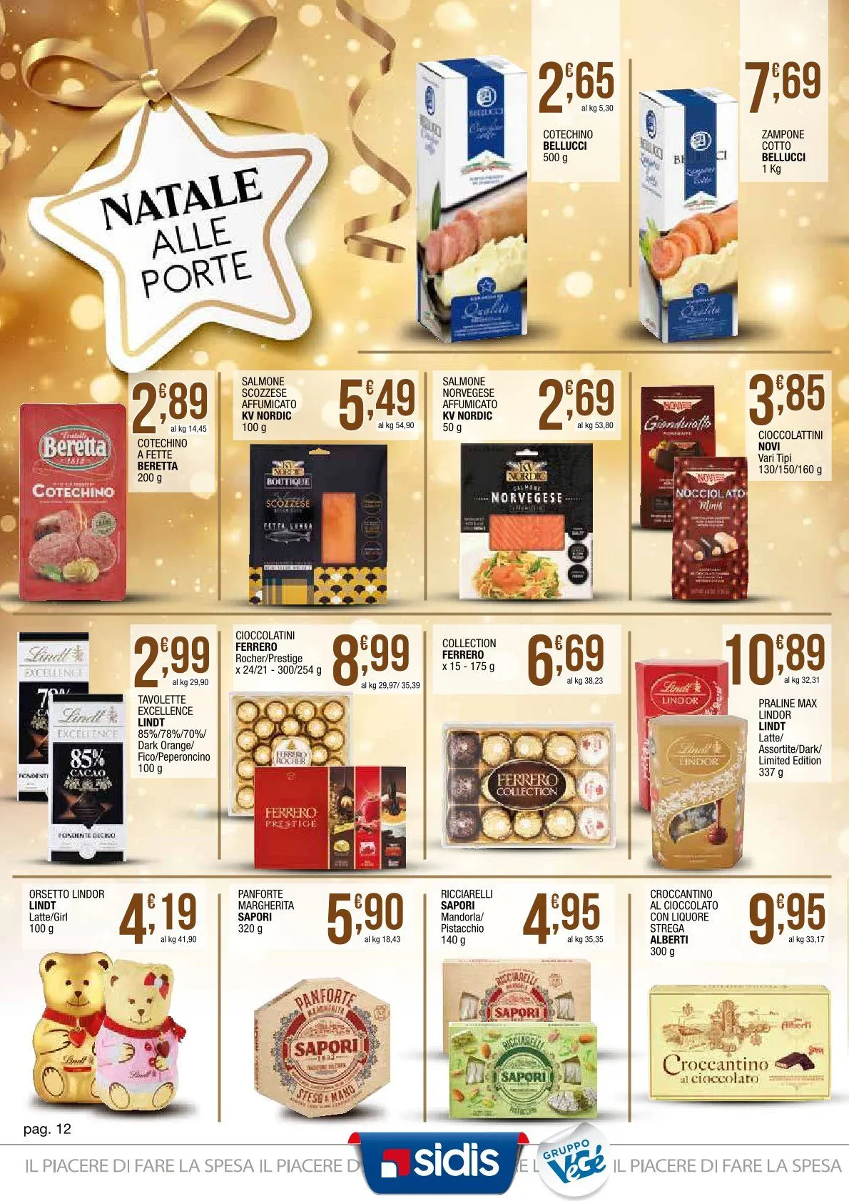 Maxi Sidis Volantino da 27 novembre a 10 dicembre di 2025 - Pagina del volantino 12