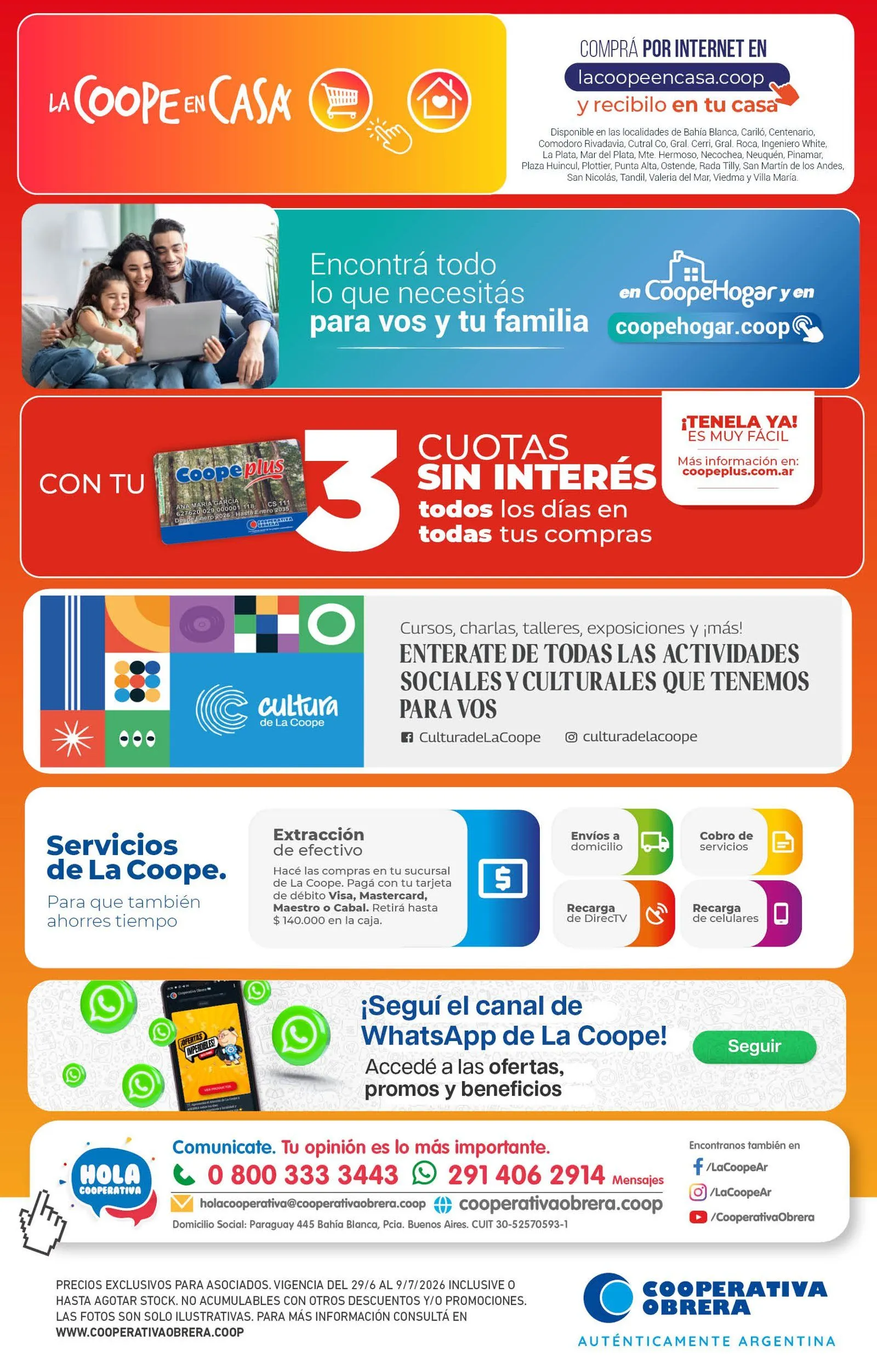 Ofertas de  Ofertas Cooperativa Obrera 29 de junio al 9 de julio 2026 - Página 12 del catálogo