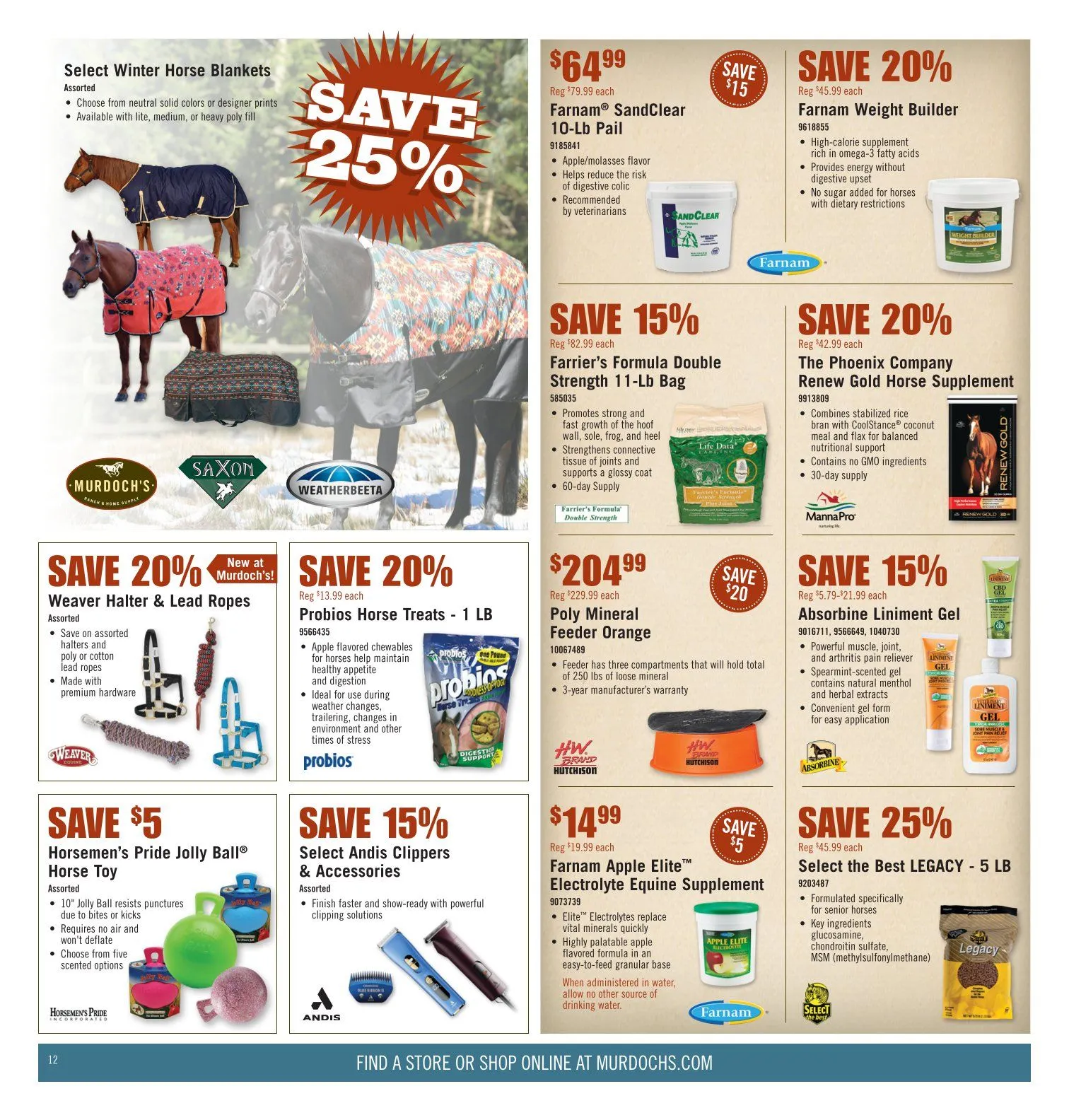 Weekly ad Murdoch´s  Sales from November 7 to November 13 2025 - Page 12