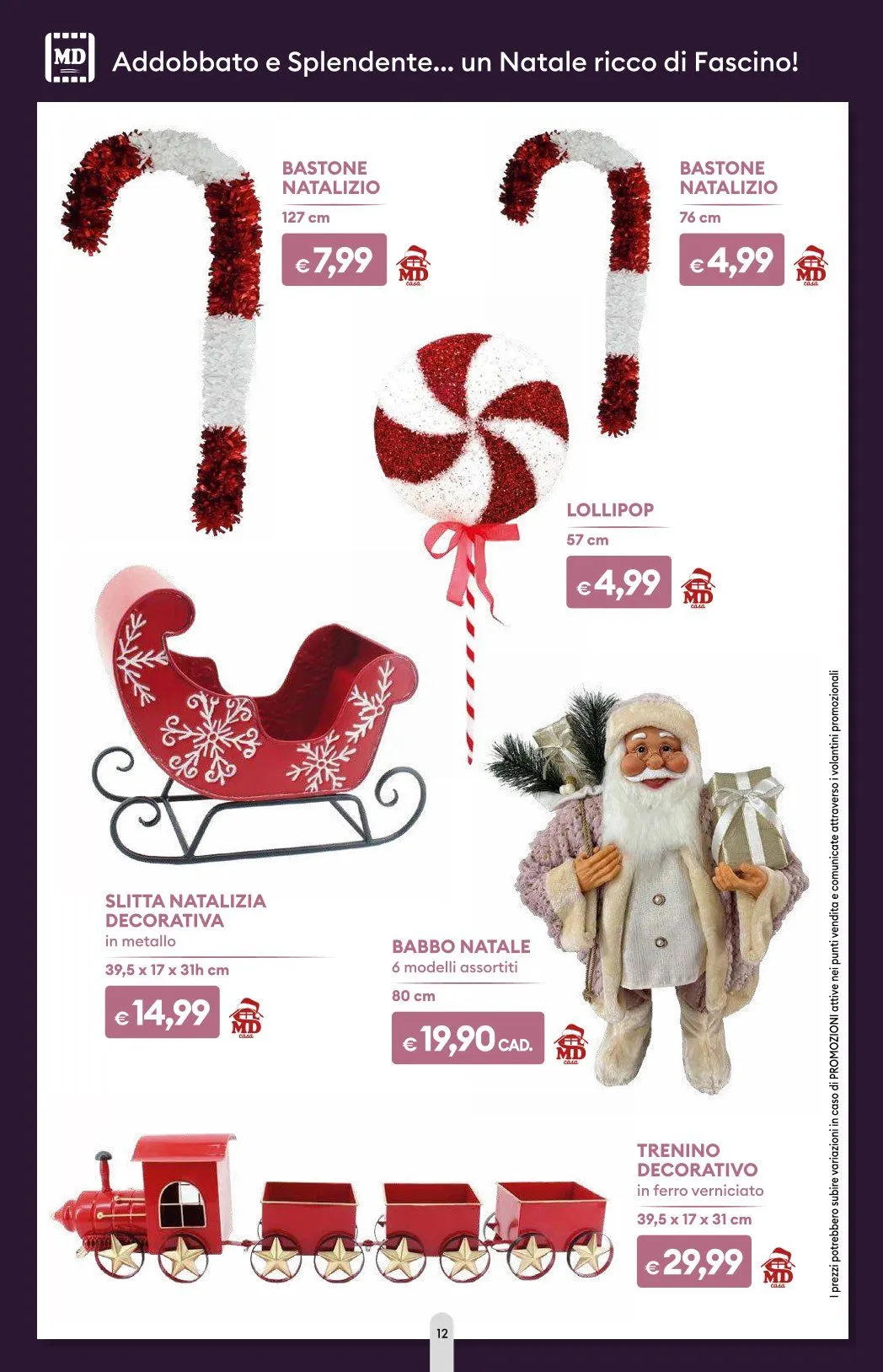 MD Discount Volantino da 15 dicembre a 31 dicembre di 2025 - Pagina del volantino 12