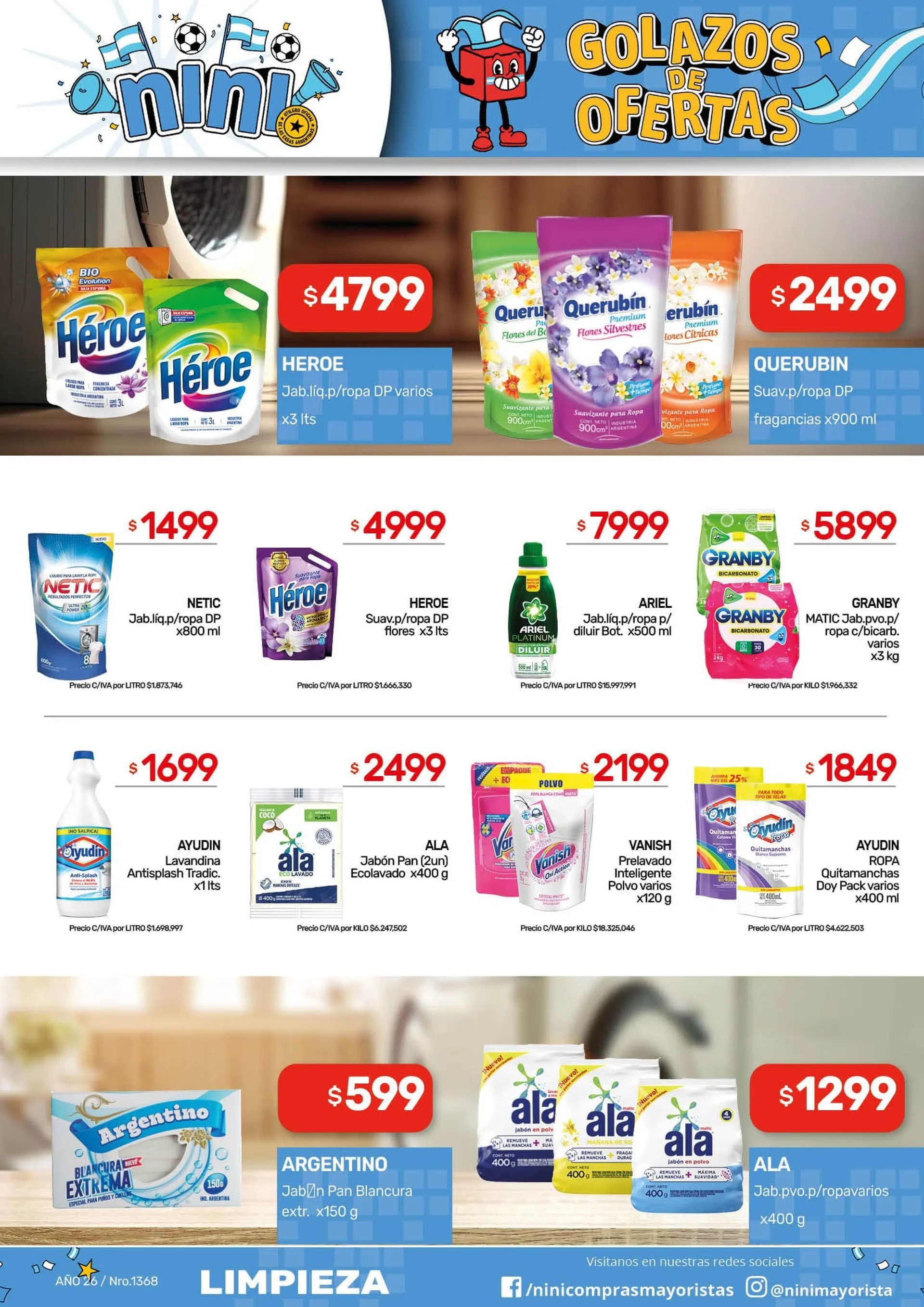 Ofertas de Nini Mayorista Ofertas 13 de julio al 19 de julio 2026 - Página 12 del catálogo