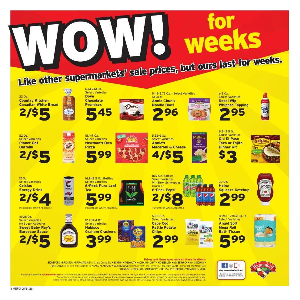 Weekly ad Hannaford Sales from May 31 to June 6 2026 - Page 12