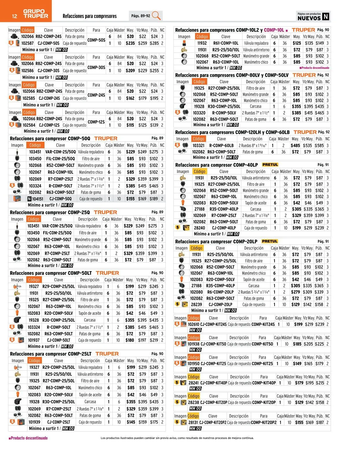 Catálogo de Truper catálogos y ofertas 20 de marzo al 30 de mayo 2026 - Pagina 12