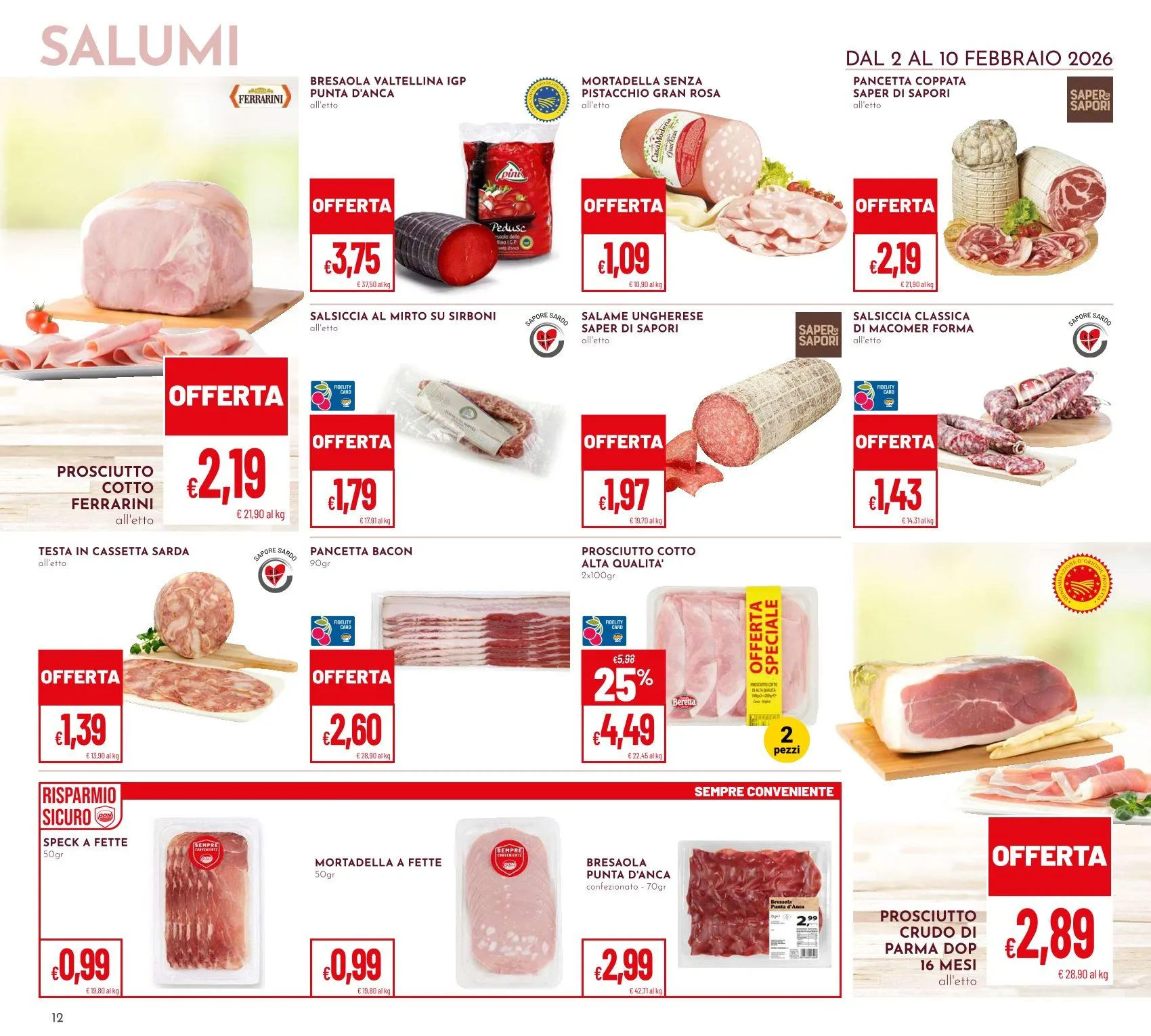 Volantini Pan da 2 febbraio a 10 febbraio di 2026 - Pagina del volantino 12