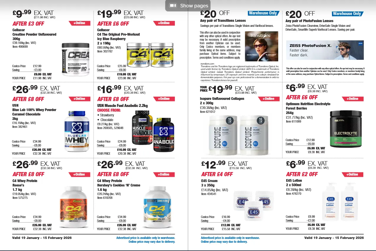 Costco Deals  from 19 January to 15 February 2026 - Catalogue Page 12