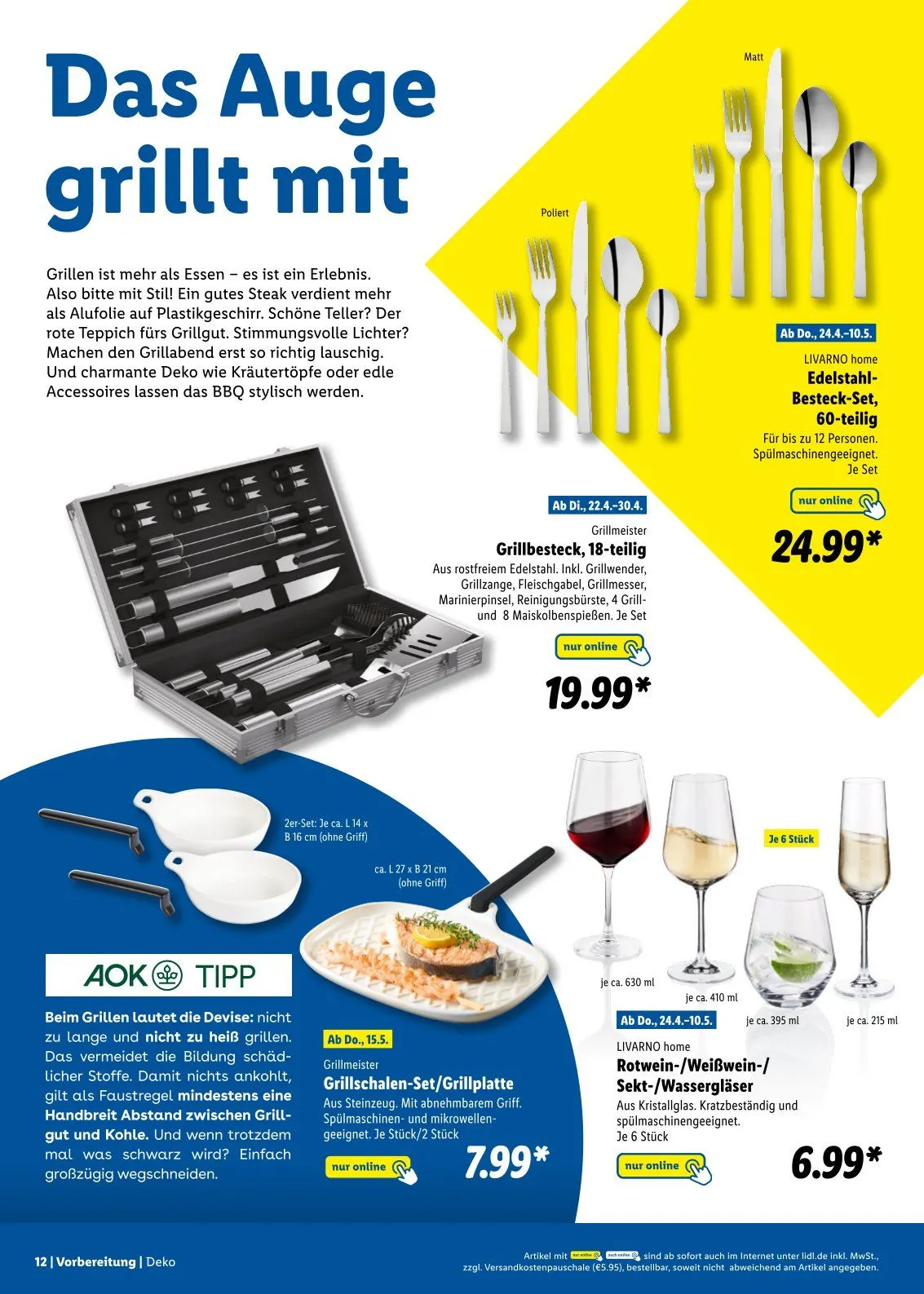 Lidl Prospekt von 27. April bis 18. Mai 2025 - Prospekt seite 12