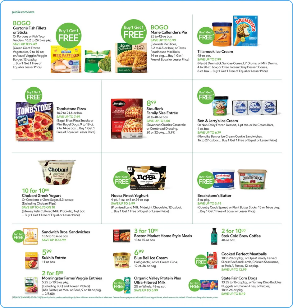 Weekly promotion Publix Sales spanning from May 27 to June 2 2026 - Page 12 for Catalogue 365