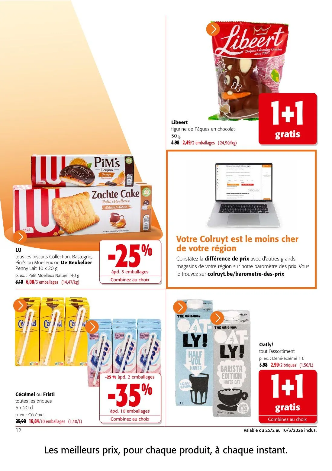 Catalogues Colruyt du 25 février au 10 mars 2026 - Catalogue page 12