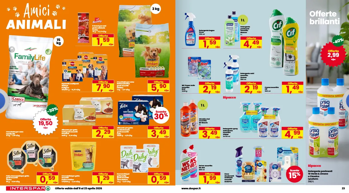 Volantini Interspar da 8 aprile a 23 aprile di 2026 - Pagina del volantino 12