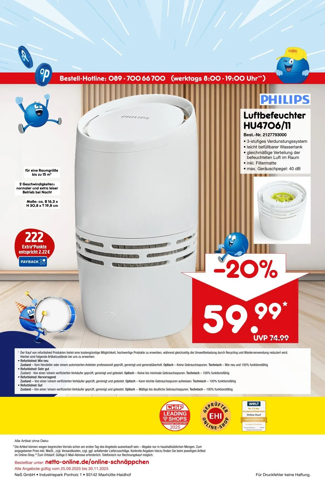 Netto Marken-Discount Prospekte von 25. Oktober bis 30. November 2025 - Prospekt seite 12