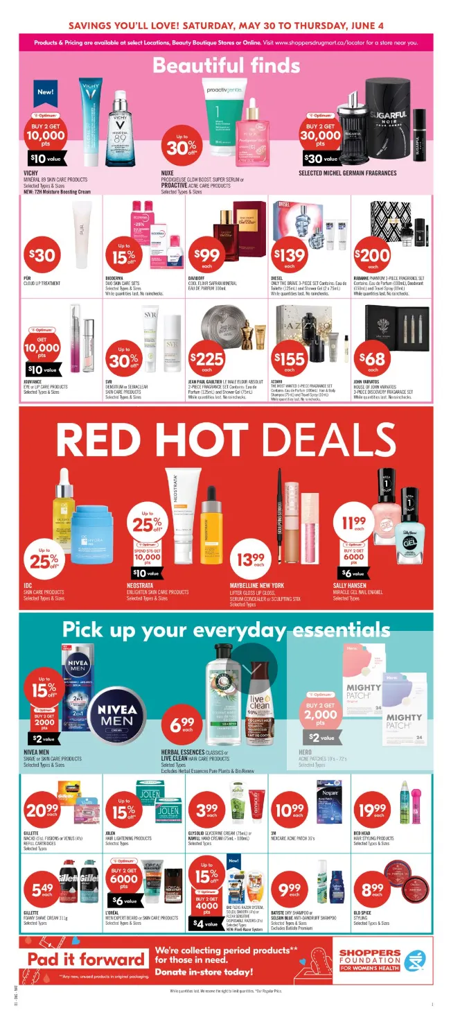 Shoppers Drug Mart Sales from May 30 to June 4 2026 - flyer page 12