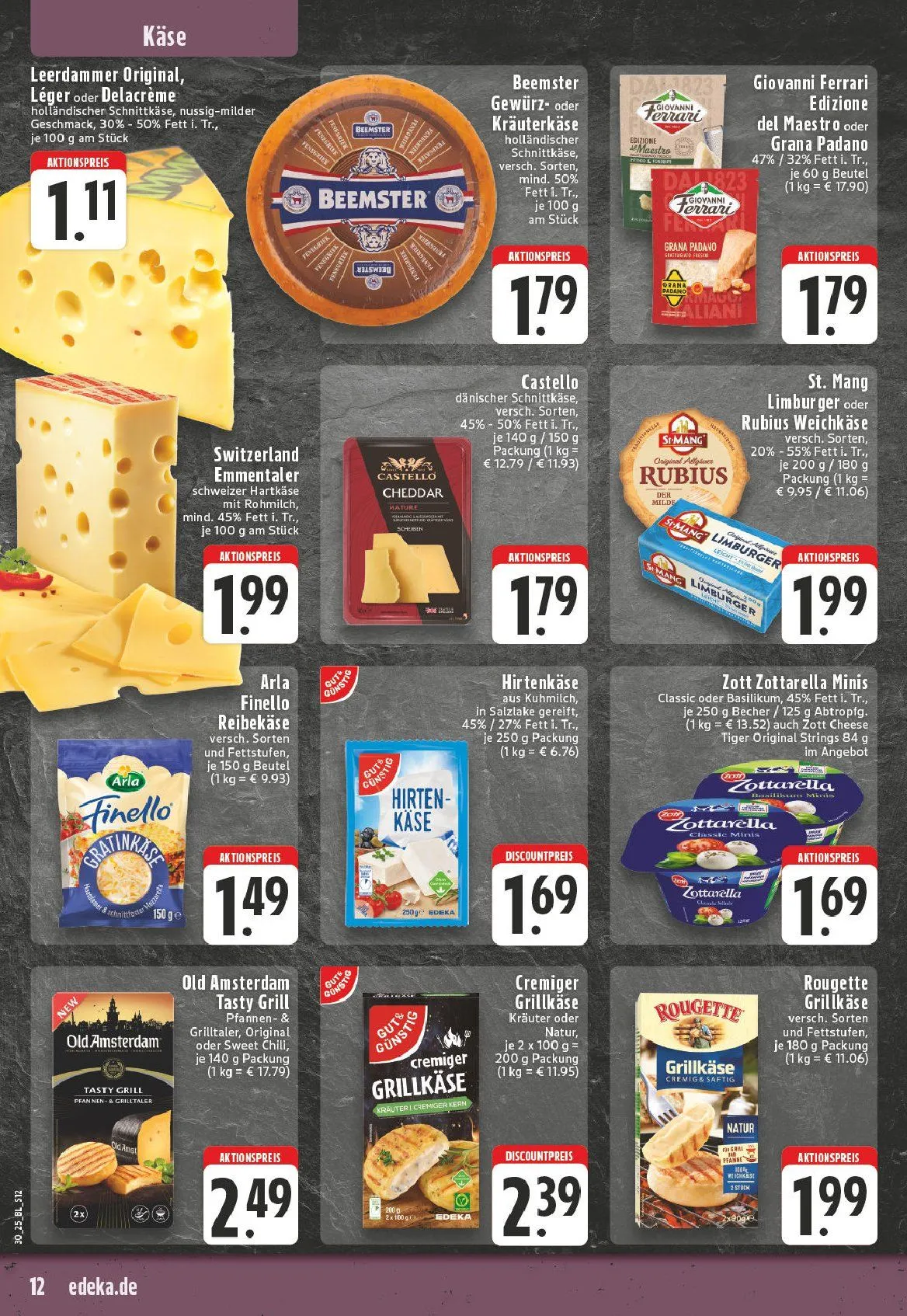 Edeka Prospekte von 21. Juli bis 26. Juli 2025 - Prospekt seite 12