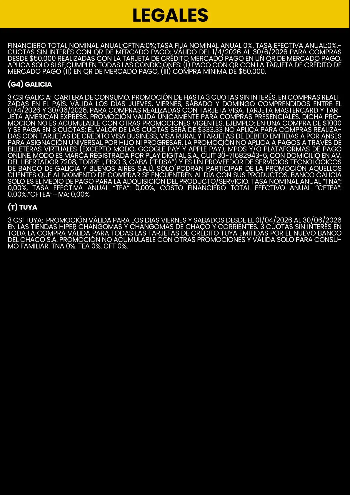 Ofertas de Changomas Ofertas 7 de abril al 13 de abril 2026 - Página 12 del catálogo