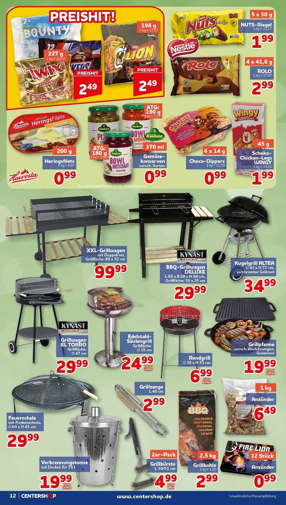 CENTERSHOP Angebote von 18. Mai bis 23. Mai 2026 - Prospekt seite 12