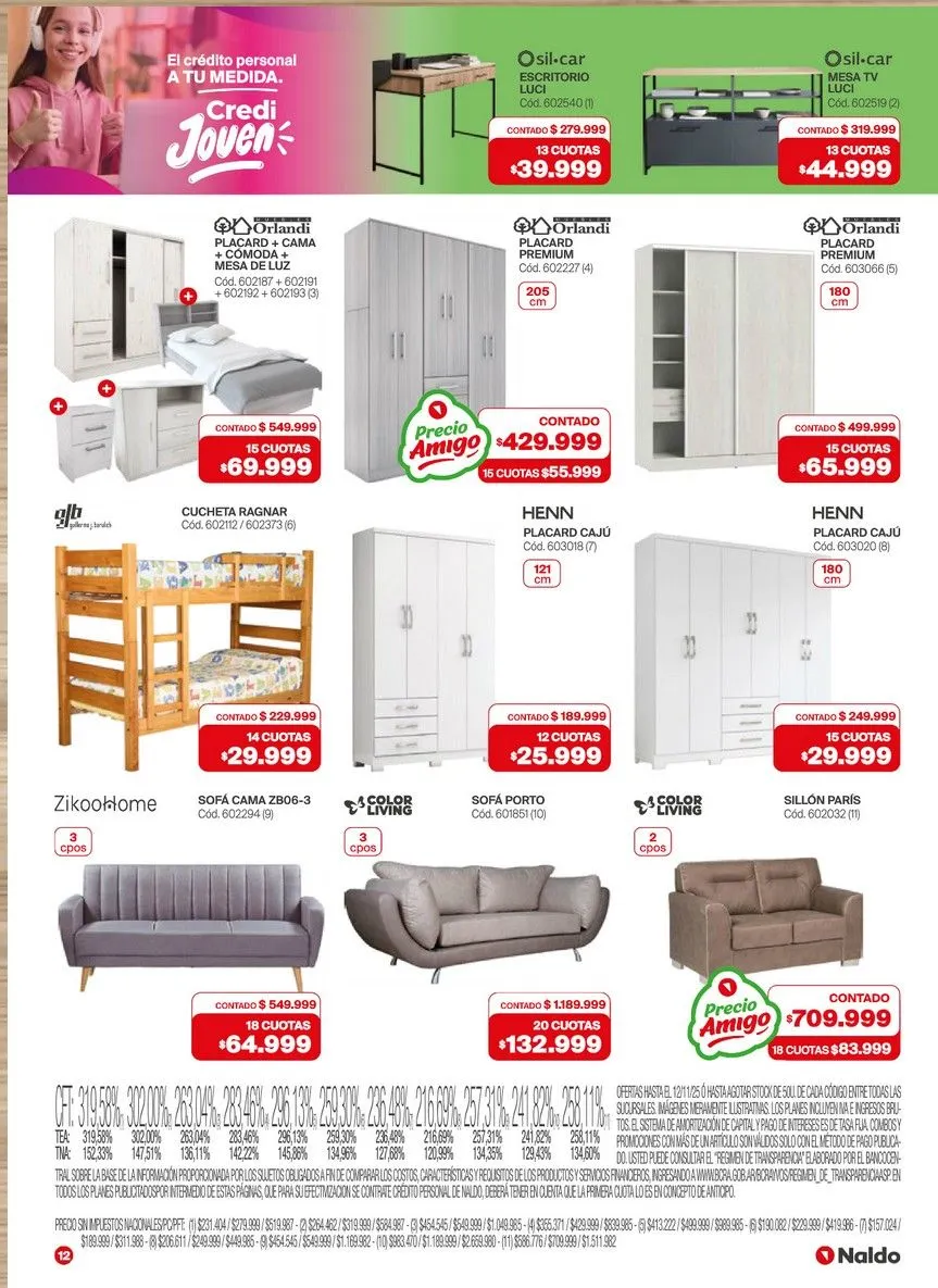 Ofertas de NALDO Ofertas 11 de noviembre al 30 de noviembre 2025 - Página 12 del catálogo