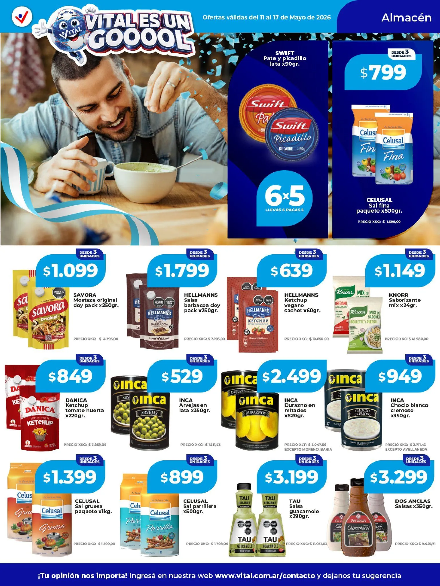 Ofertas de Vital Ofertas 11 de mayo al 17 de mayo 2026 - Página 12 del catálogo