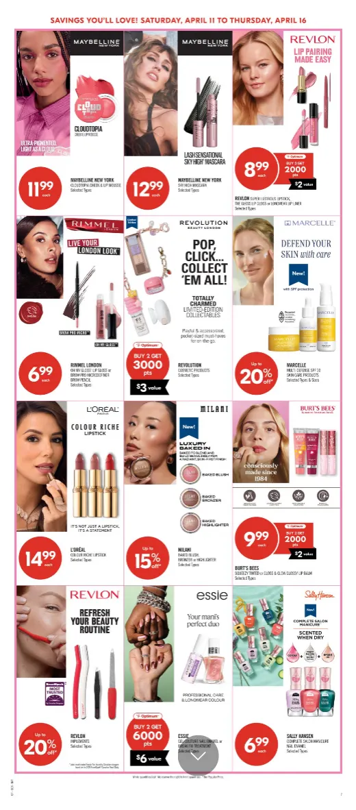 Shoppers Drug Mart Sales from April 11 to April 16 2026 - flyer page 12