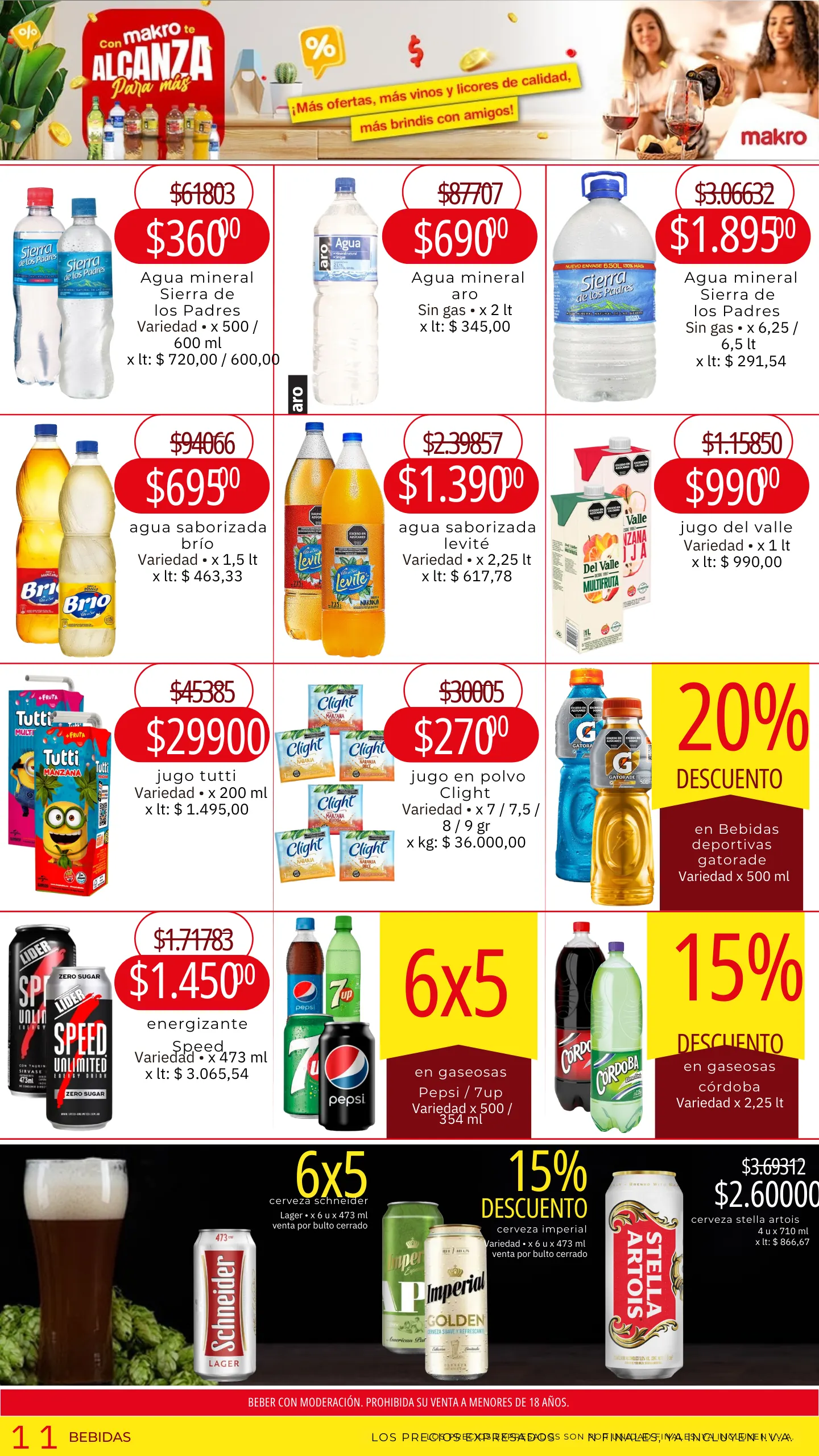 Ofertas de Catálogo: Makro 12 de septiembre al 18 de septiembre 2024 - Página 11 del catálogo