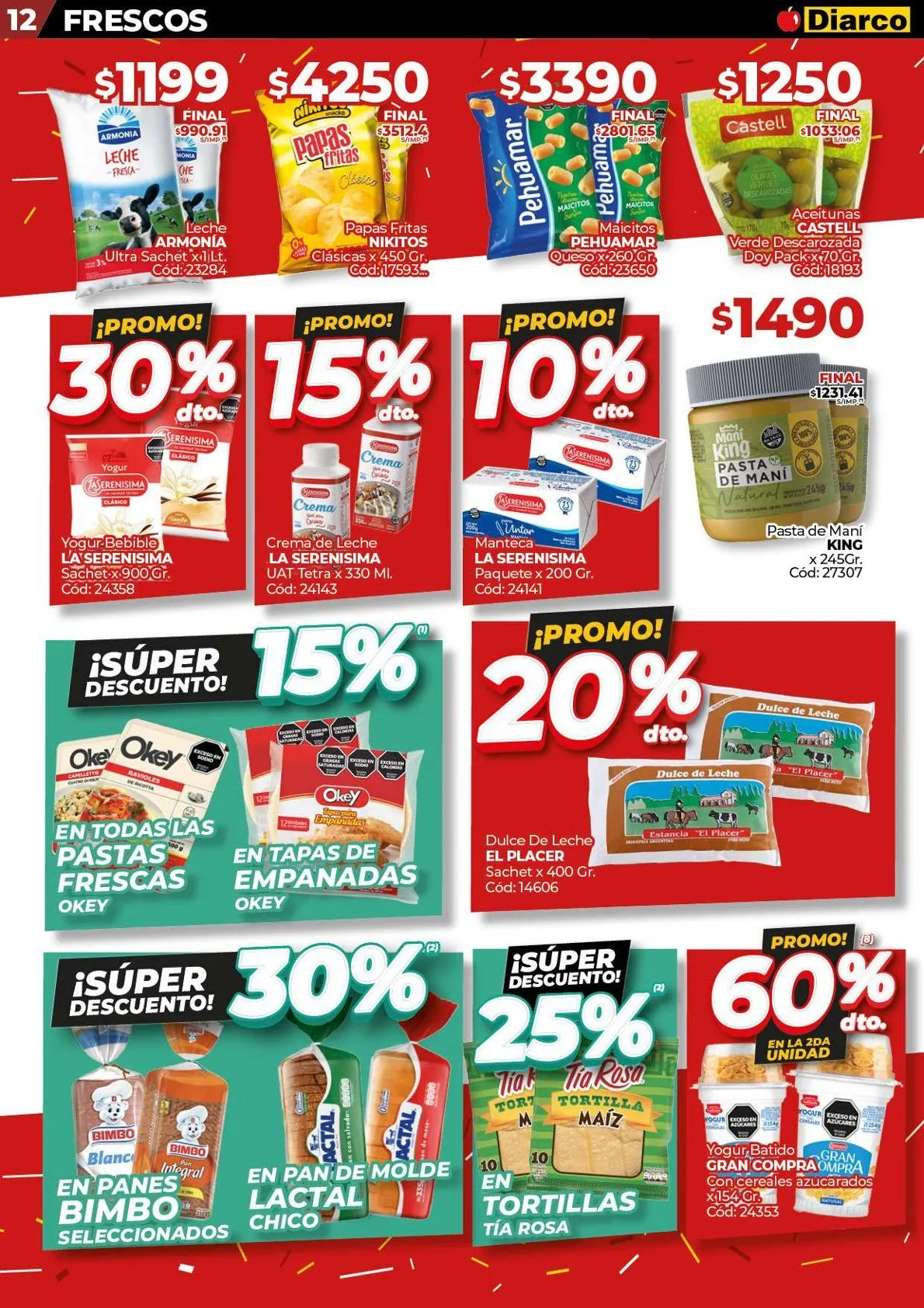 Ofertas de Diarco Ofertas de la semana 21 de julio al 25 de julio 2025 - Página 12 del catálogo