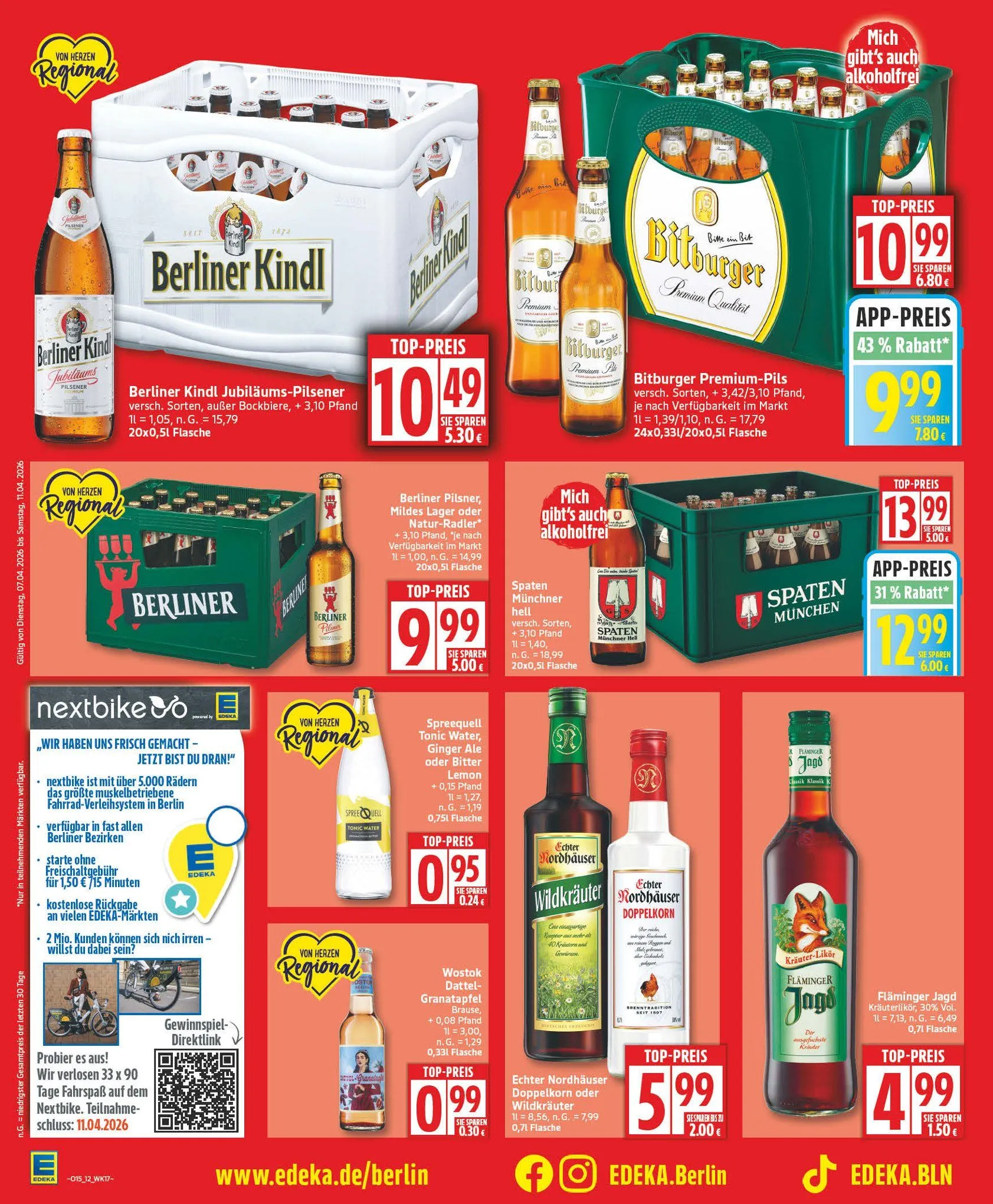 Edeka Prospekte von 7. April bis 11. April 2026 - Prospekt seite 13