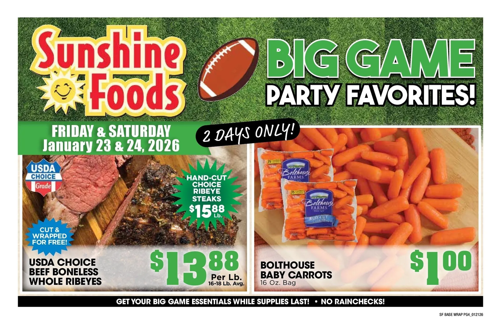 Weekly ad Sunshine Foods Sales from January 21 to January 27 2026 - Page 12