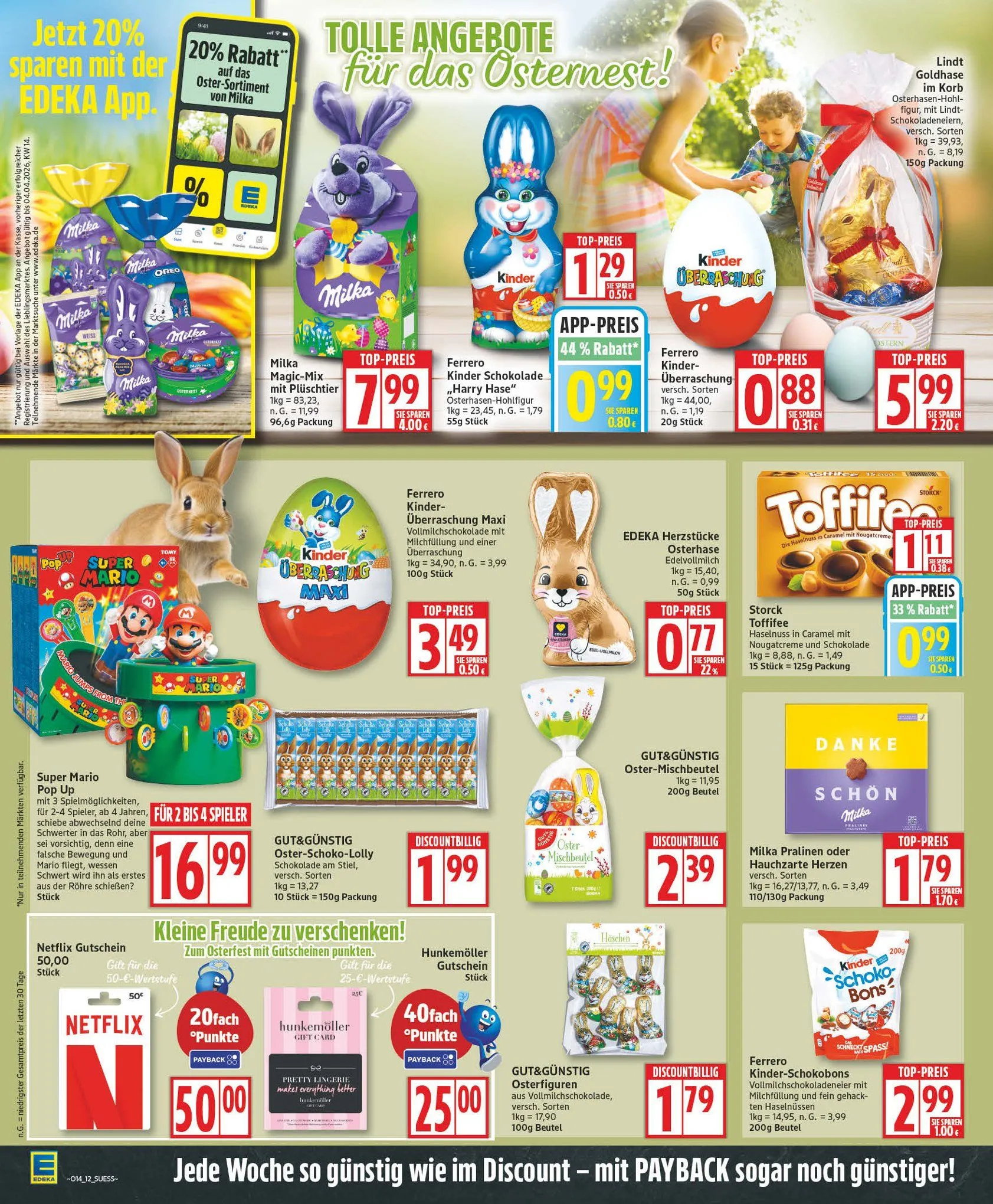 Edeka Angebote von 30. März bis 3. April 2026 - Prospekt seite 12