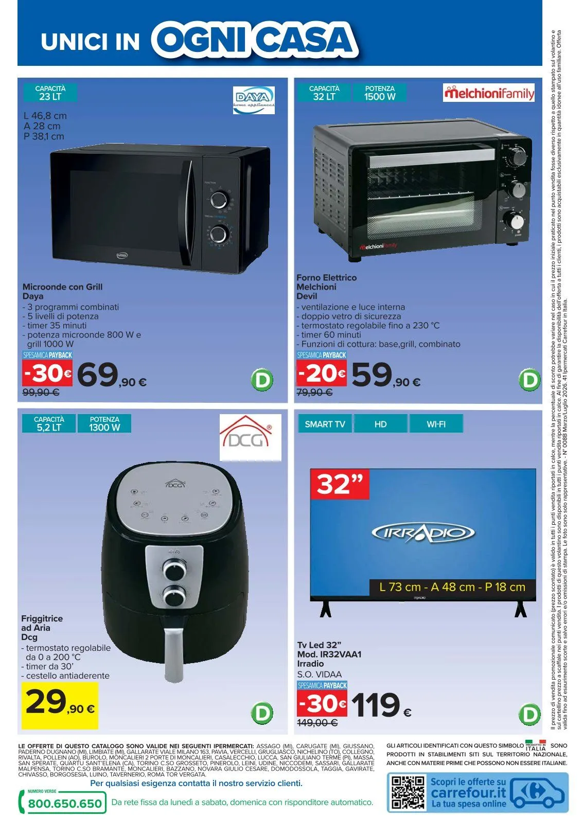 Volantini Carrefour da 30 marzo a 31 luglio di 2026 - Pagina del volantino 12