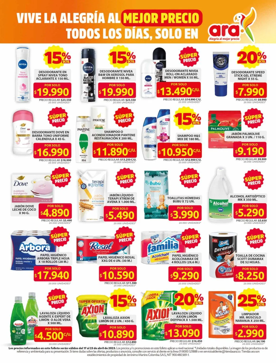 Catalogo de Ara Ofertas 17 de abril al 24 de abril 2025 - Pag 12