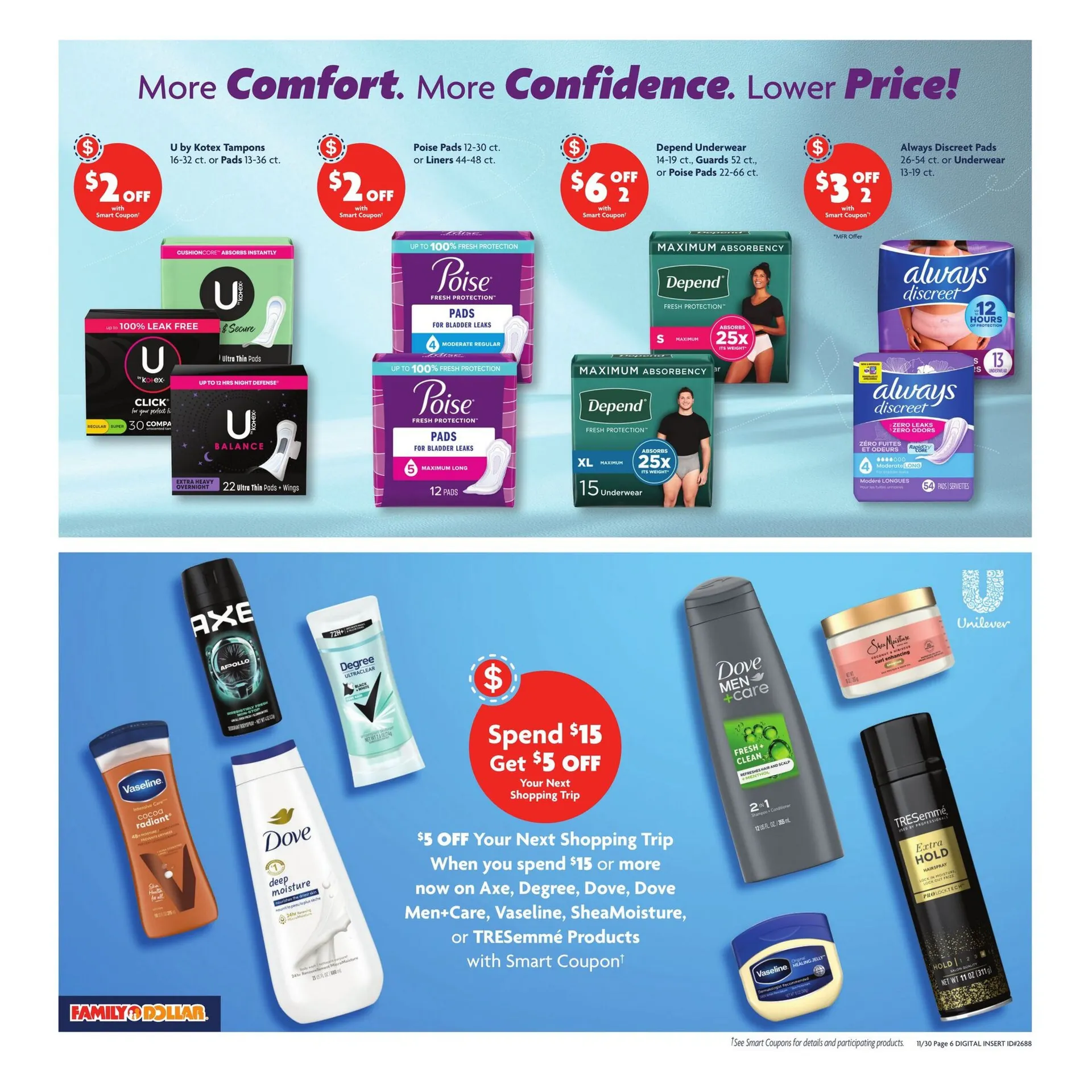 Weekly promotion Family Dollar Sales spanning from November 30 to December 6 2025 - Page 12 for Catalogue 365