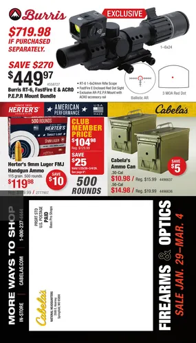 Weekly ad Cabela's Sales from January 29 to March 4 2026 - Page 12